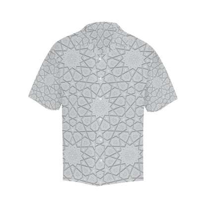 Arabic Star Pattern Mens All Over Print Hawaiian Shirt