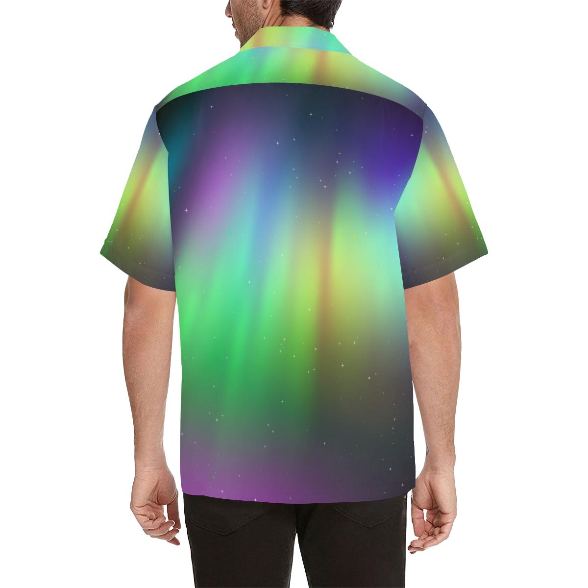 Aurora Borealis Pattern Print Design Hawaiian Shirt
