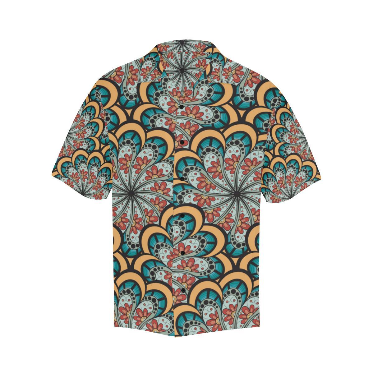 Mandala Pattern Print Design Hawaiian Shirt