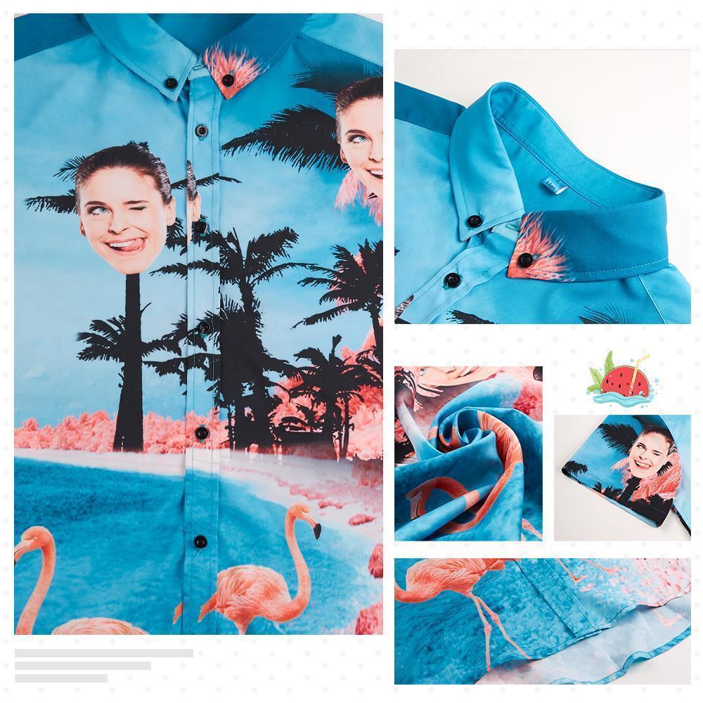 Hawaiian Shirt With Face Uk Flamingo Christmas Gifts