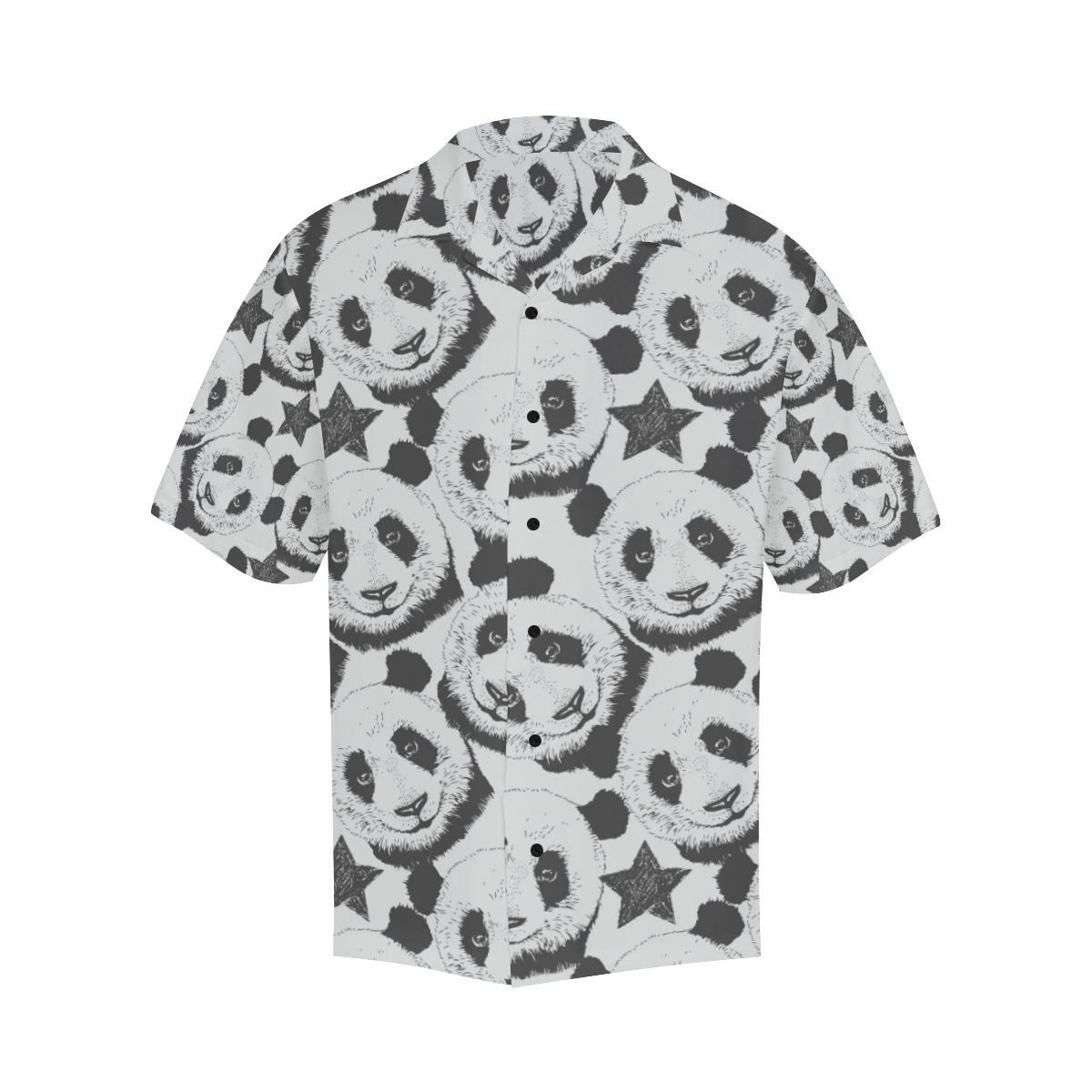 Panda Pattern Print Design A Hawaiian Shirt