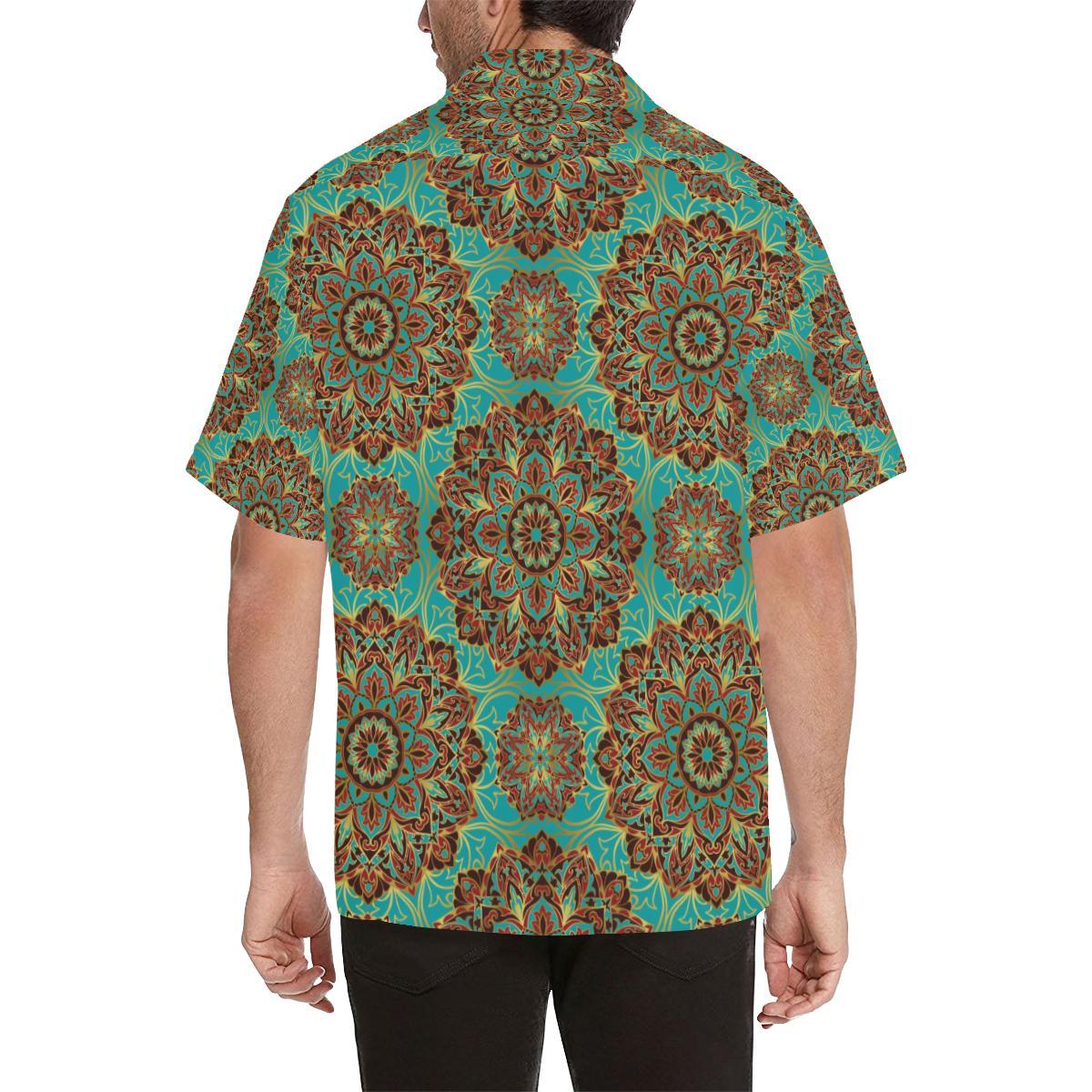 Medallion Pattern Print Design Hawaiian Shirt