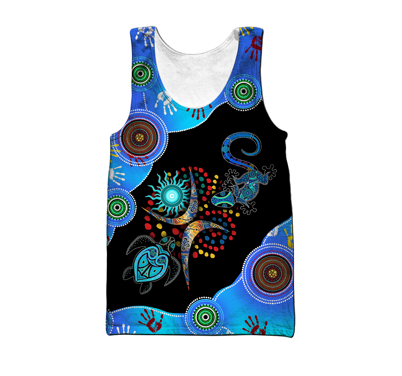 Aboriginal Naidoc Week 2021 Blue Turtle Lizard Baseball Shirt Hawaiian