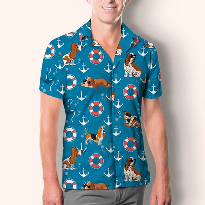 Basset Hound - Hawaiian Shirt