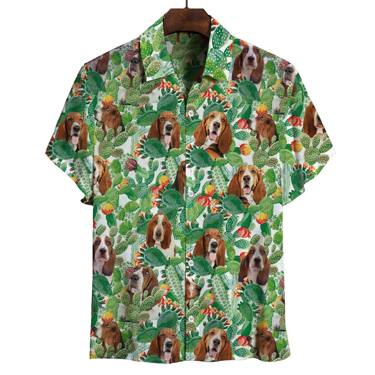 Basset Hound - Hawaiian Shirt