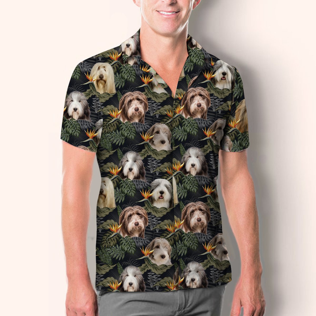 Bearded Collie - Hawaiian Shirt