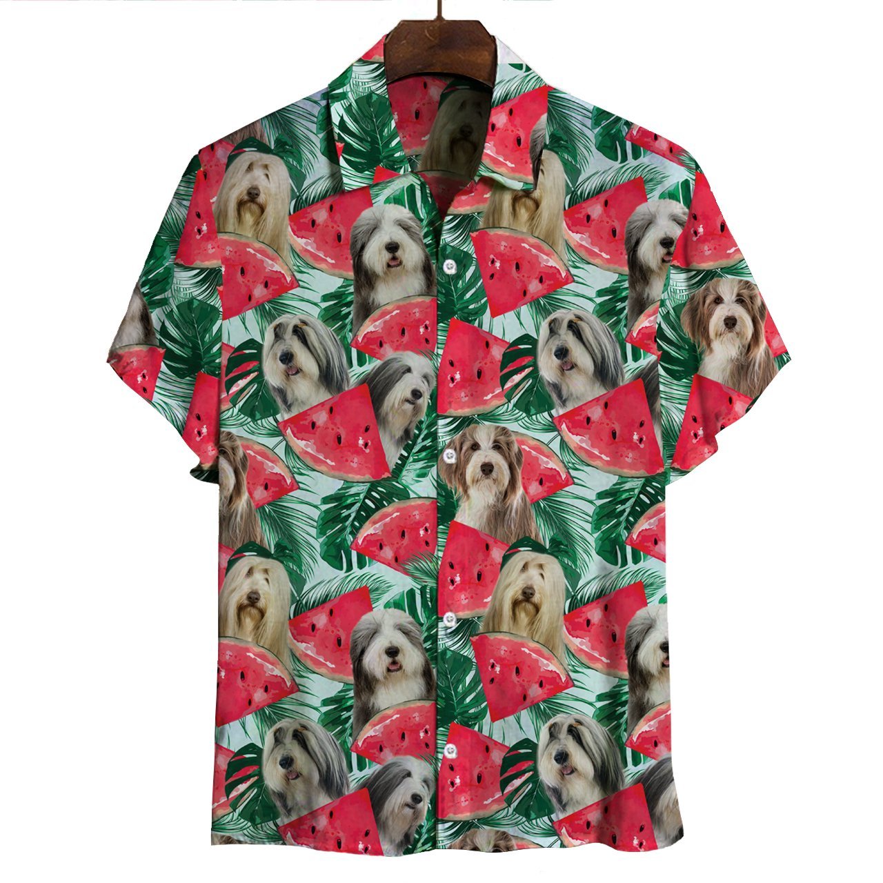 Bearded Collie - Hawaiian Shirt