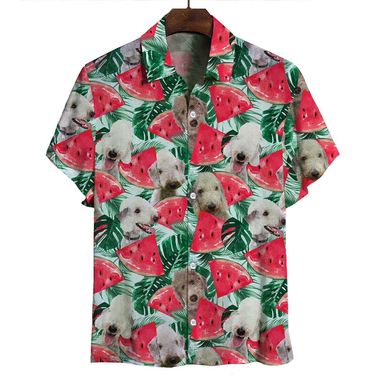 Bedlington Terrier - Hawaiian Shirt