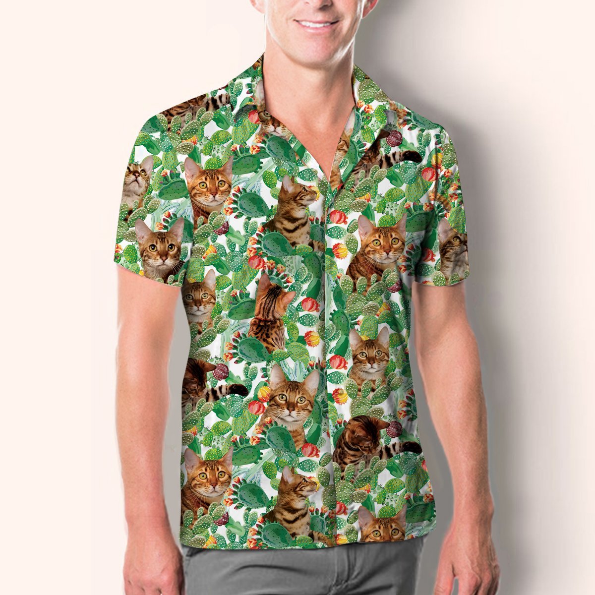 Bengal Cat - Hawaiian Shirt