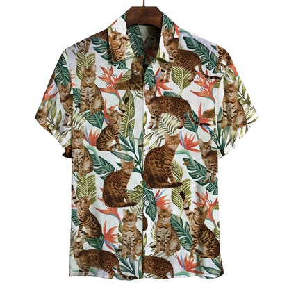 Bengal Cat - Hawaiian Shirt