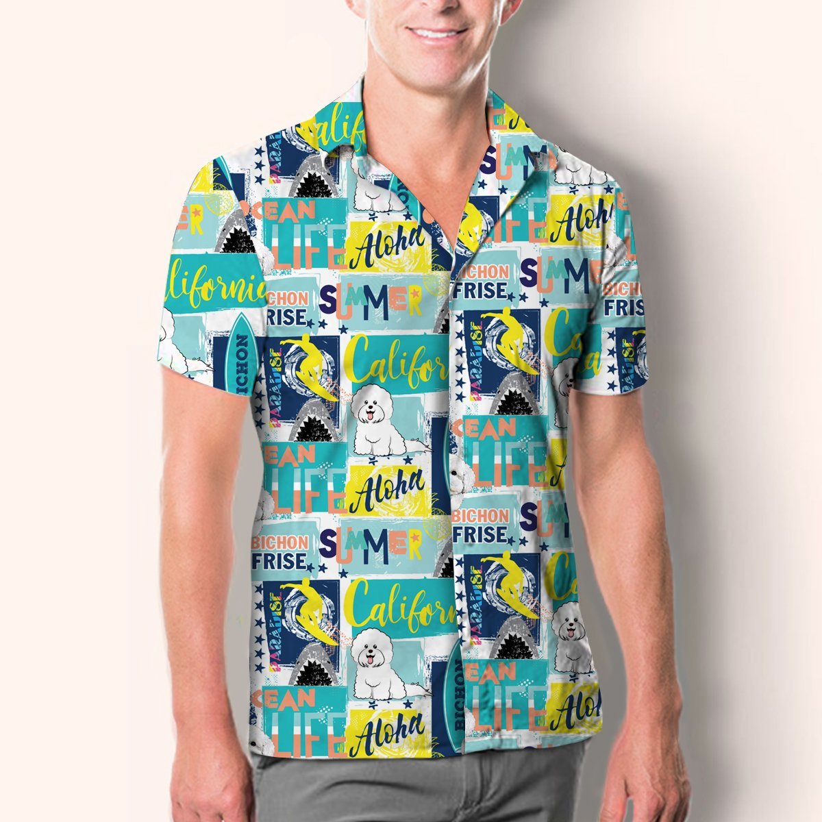 Bichon Frise - Hawaiian Shirt