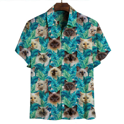 Birman Cat - Hawaiian Shirt