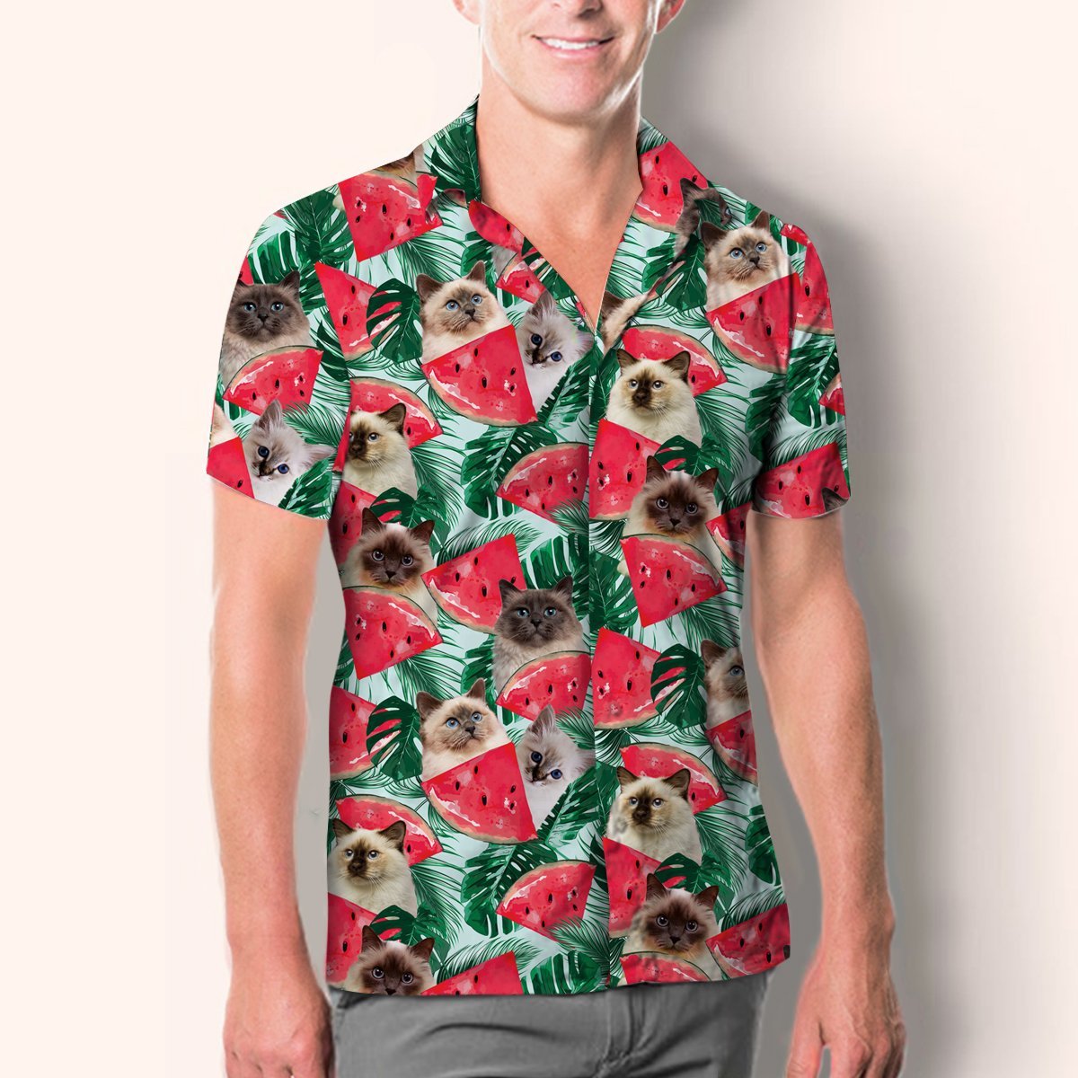 Birman Cat - Hawaiian Shirt