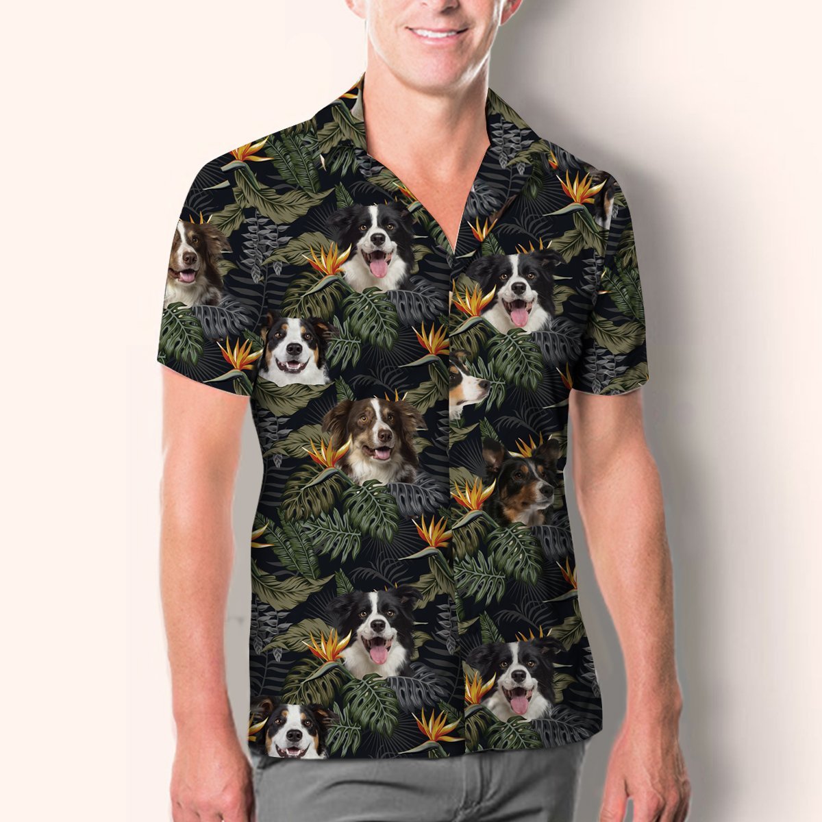 Border Collie - Hawaiian Shirt