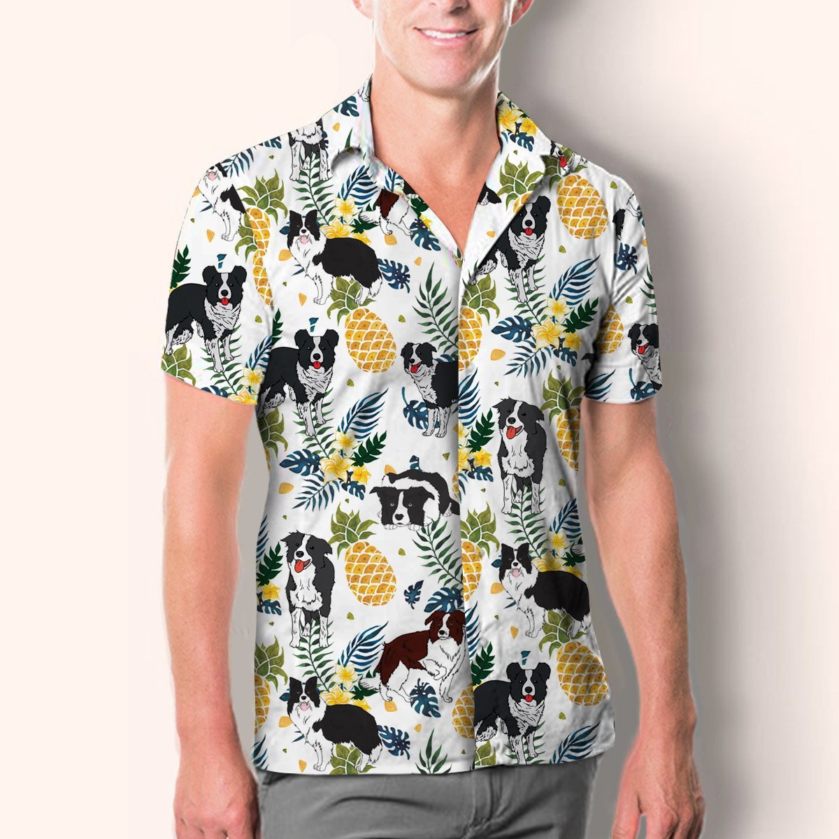 Border Collie - Hawaiian Shirt