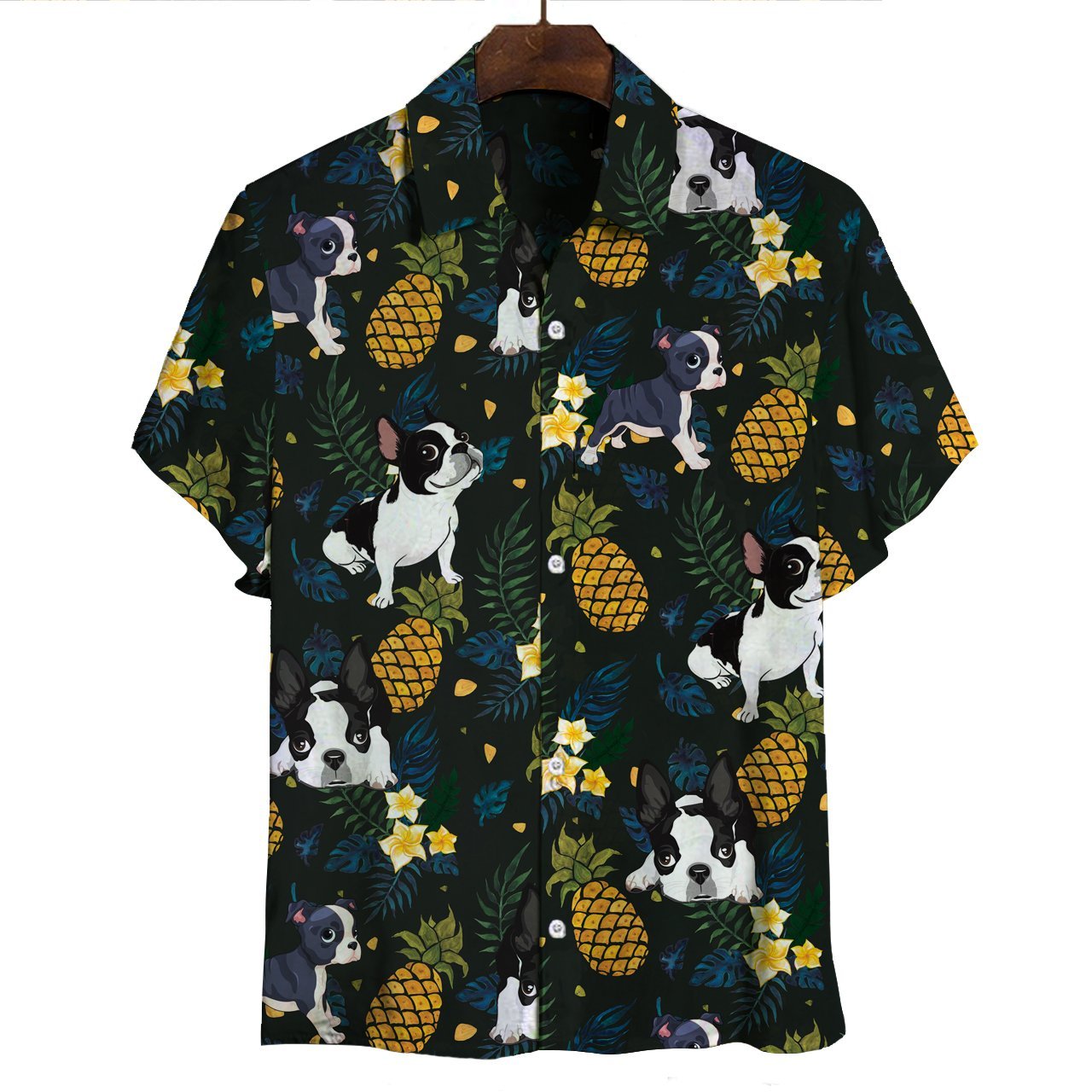 Boston Terrier - Hawaiian Shirt