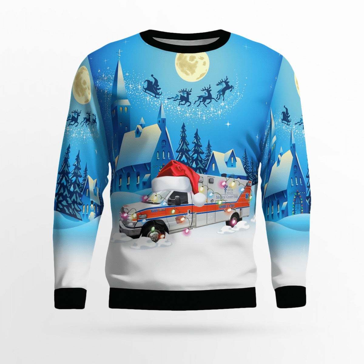 Bowling Green Medical Center Christmas Ugly Christmas Sweater 