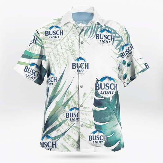 Busch Light Beer Hawaiian Shirt