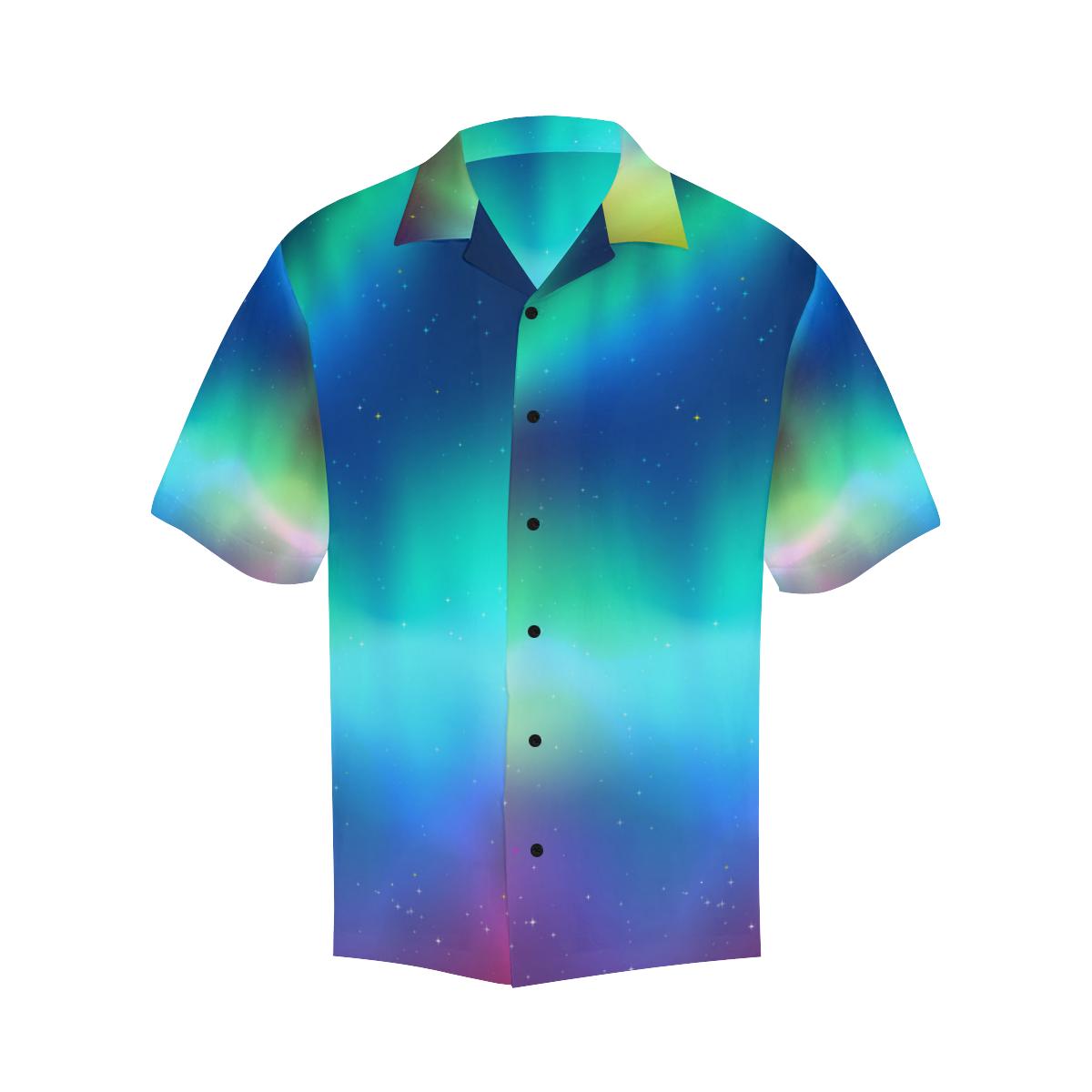 Aurora Borealis Pattern Print Design Hawaiian Shirt