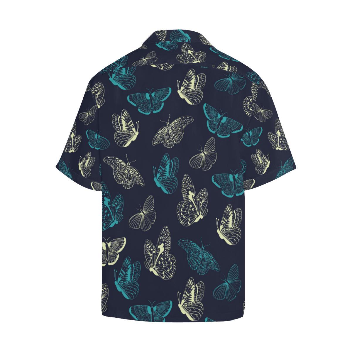 Monarch Butterfly Pattern Print Design Hawaiian Shirt