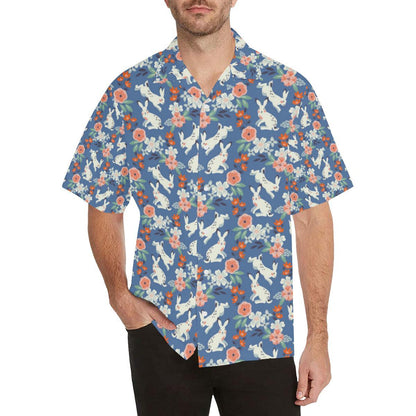 Bunny Pattern Print Design Hawaiian Shirt