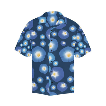 Morning Glory Pattern Print Design Hawaiian Shirt