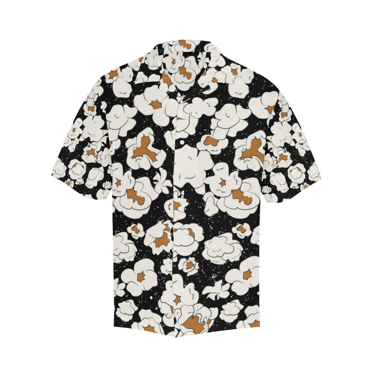 Popcorn Pattern Print Design A Hawaiian Shirt