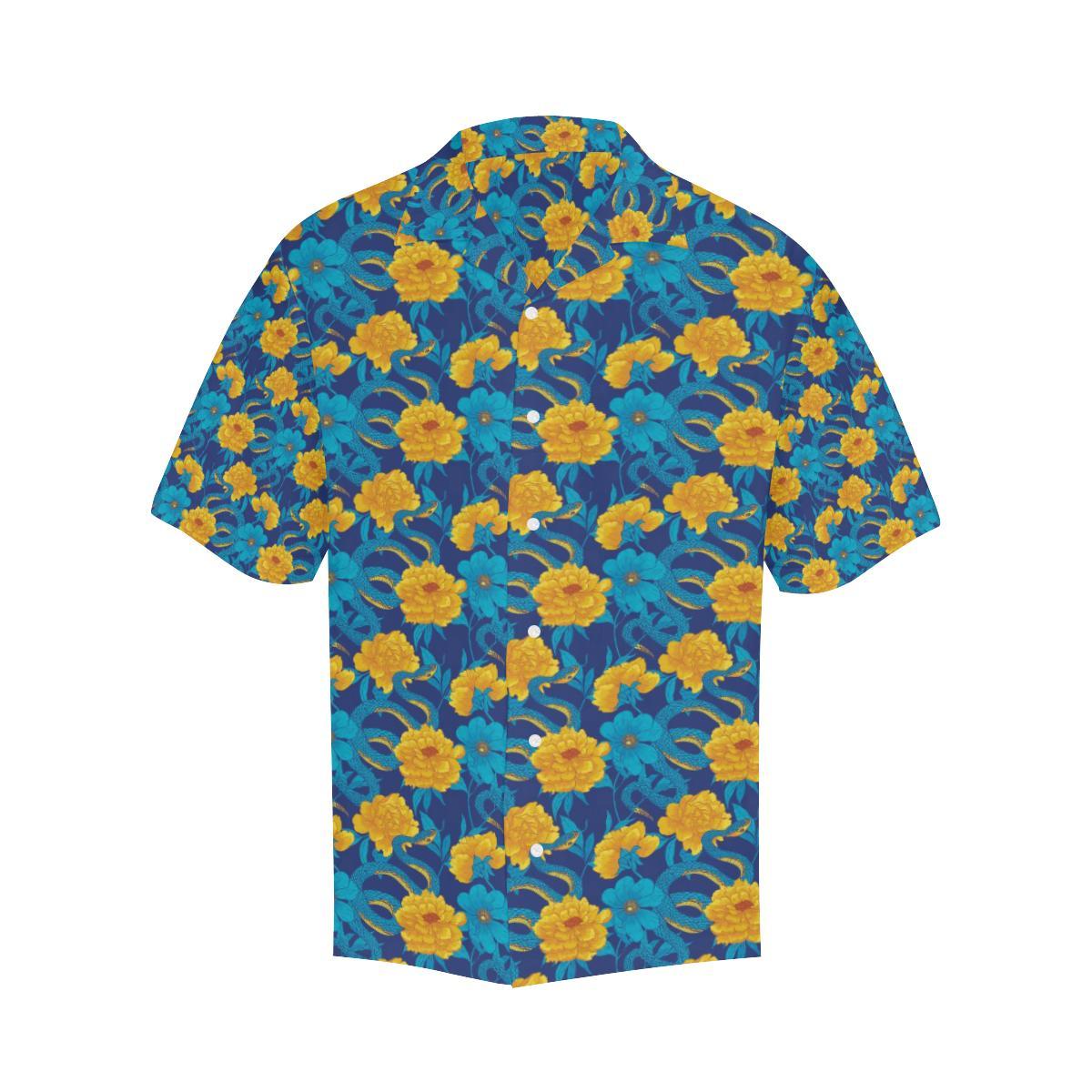 Boa Pattern Print Design Hawaiian Shirt