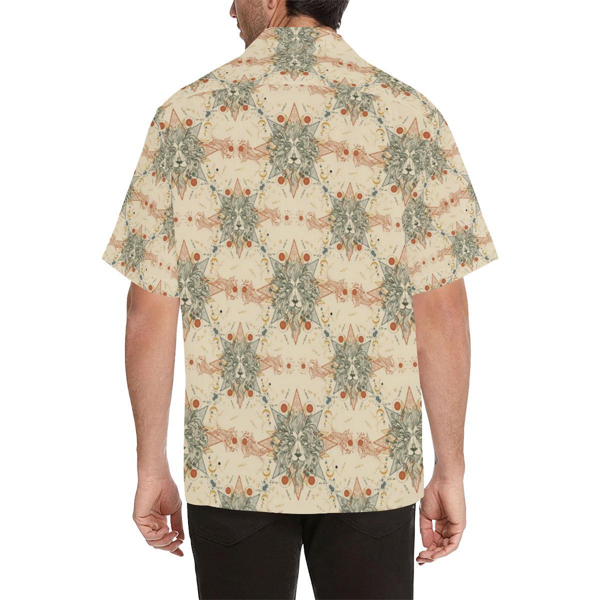 Leo Pattern Print Design Hawaiian Shirt