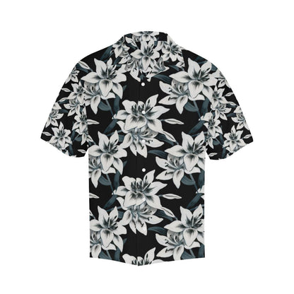 Lily Pattern Print Design Hawaiian Shirt