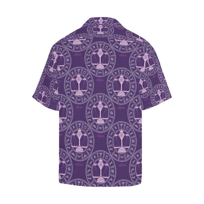 Libra Pattern Print Design Hawaiian Shirt