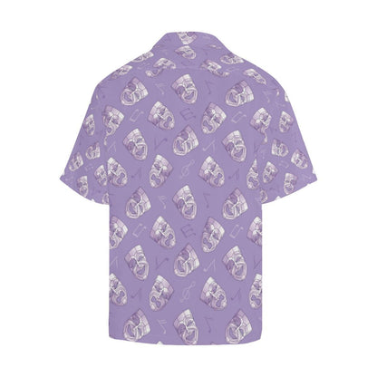 Acting Mask Pattern Print Design Hawaiian Shirt