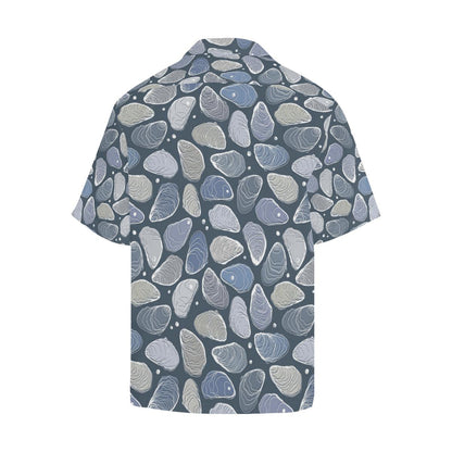 Oyster Pattern Print Design Hawaiian Shirt