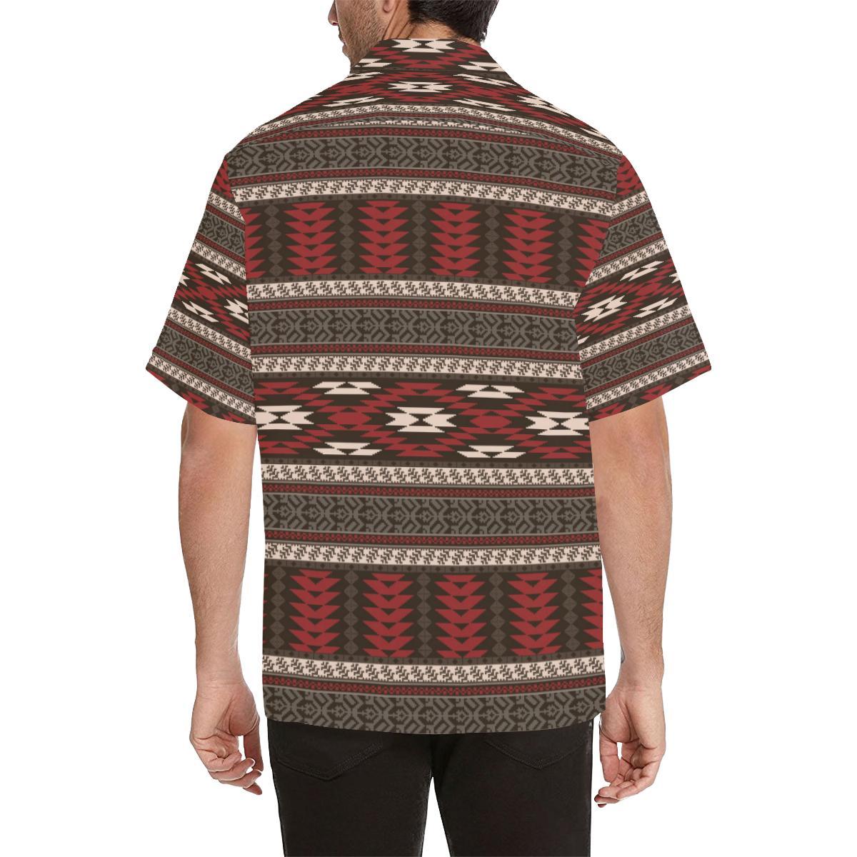 Native Pattern Print Design A Hawaiian Shirt