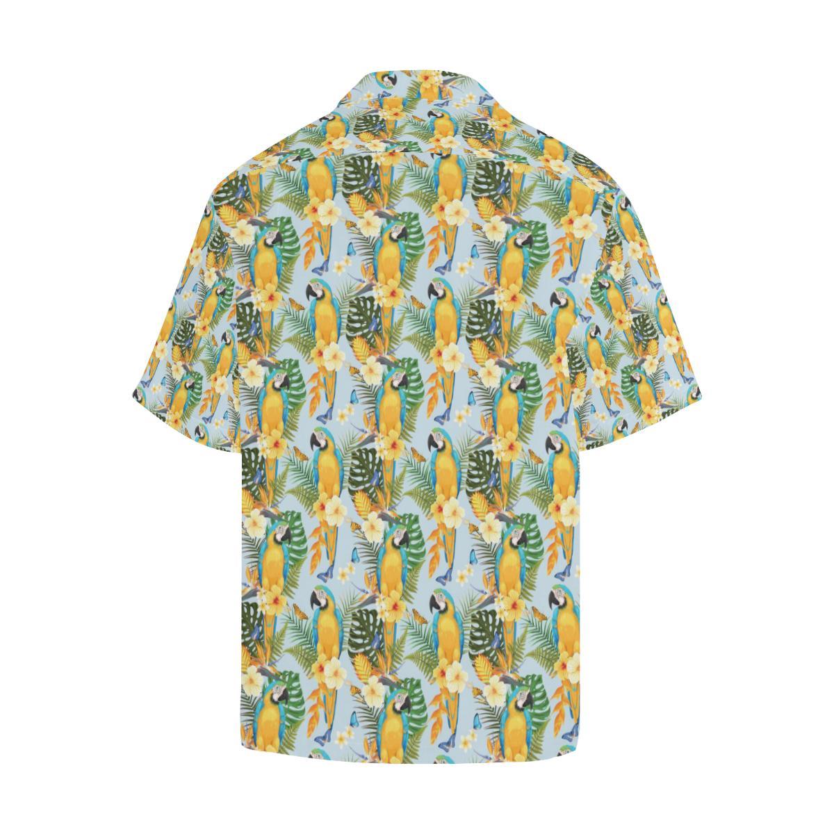 Parrot Pattern Print Design A Hawaiian Shirt
