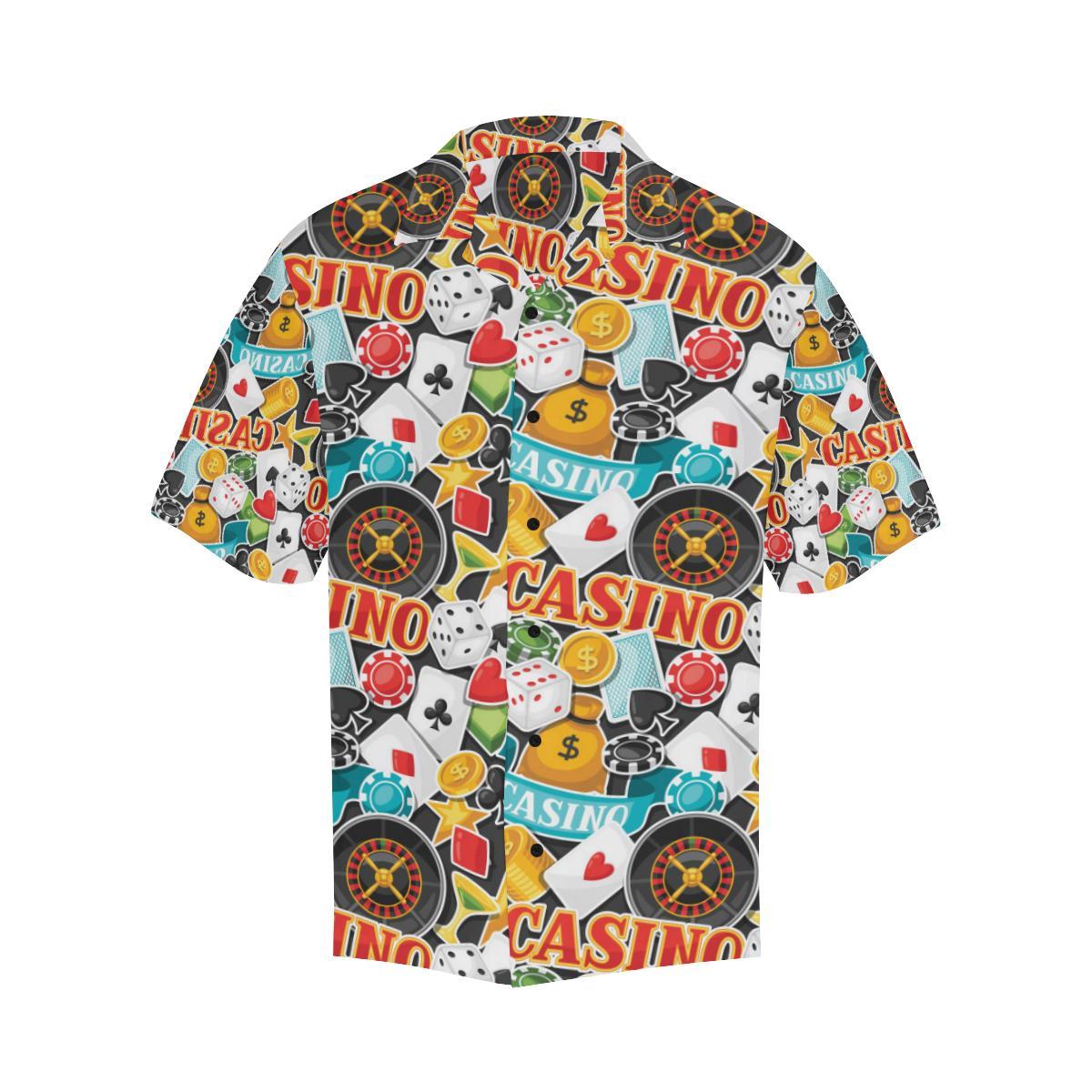 Casino Pattern Print Design Hawaiian Shirt
