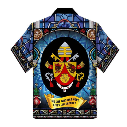 3D Hawaiian Outfit Pope Benedict Xvi Shirt