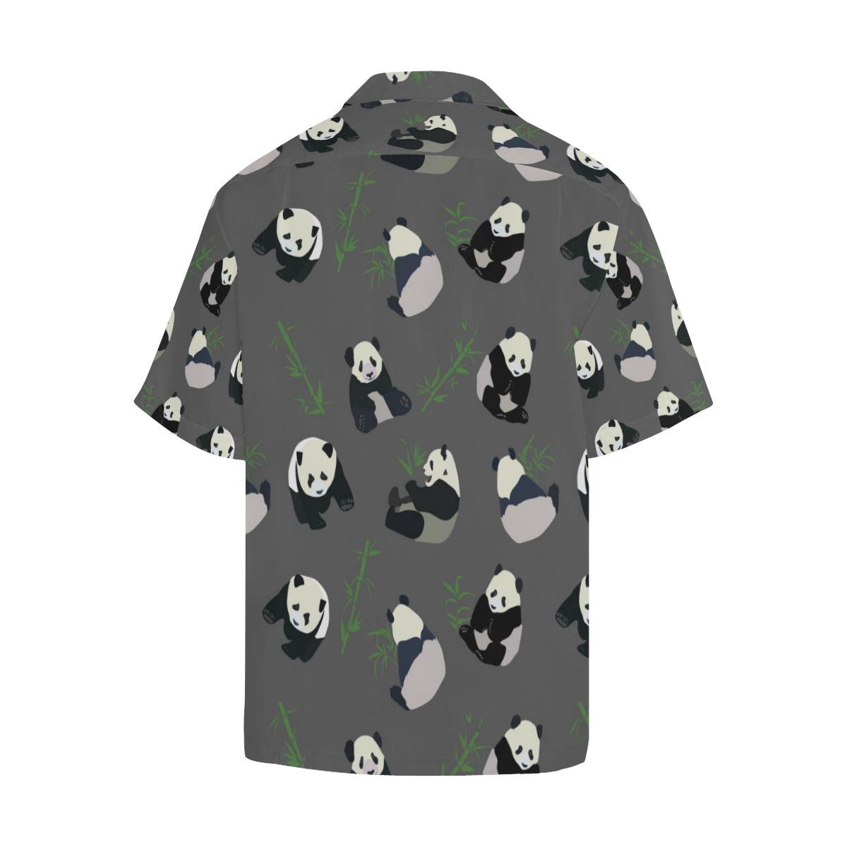 Panda Pattern Print Design A Hawaiian Shirt