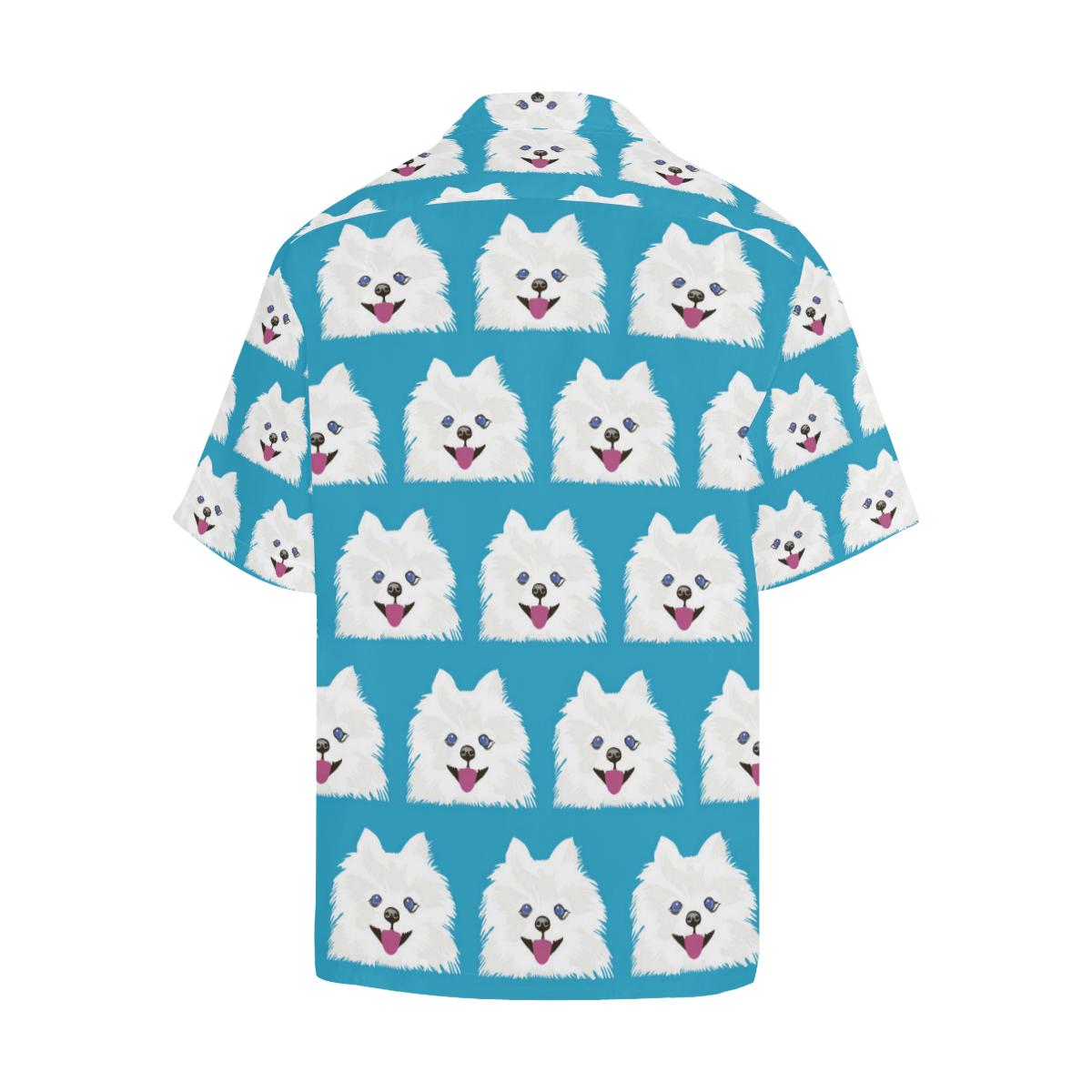Pomeranians Pattern Print Design A Hawaiian Shirt