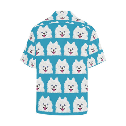 Pomeranians Pattern Print Design A Hawaiian Shirt