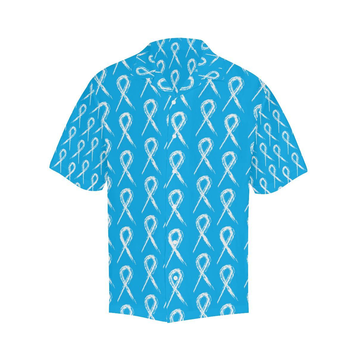 Prostate Cancer Pattern Print Design A Hawaiian Shirt