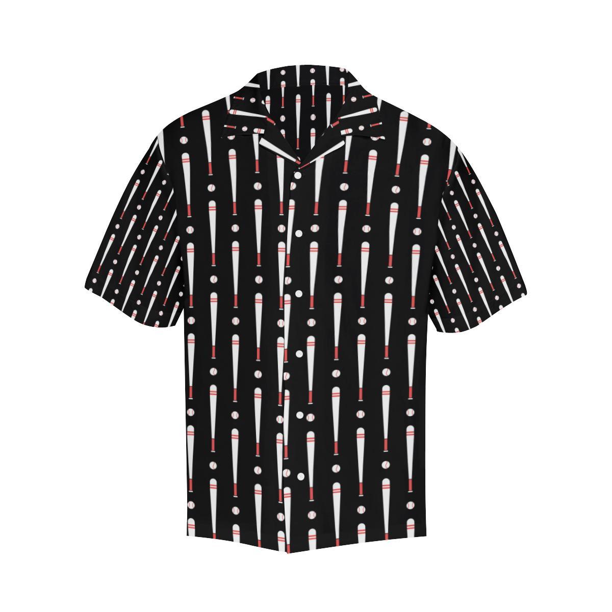 Baseball Pattern Print Design Hawaiian Shirt