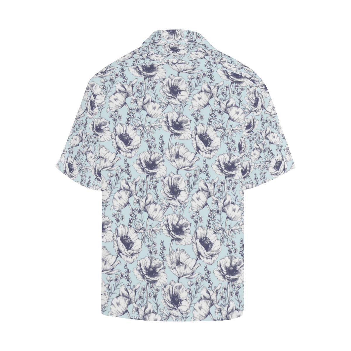 Anemone Pattern Print Design Hawaiian Shirt