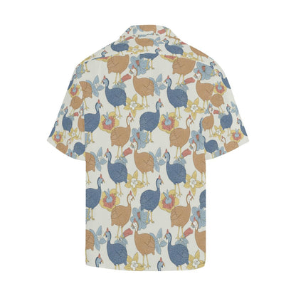 Guinea Fowl Pattern Print Design Hawaiian Shirt