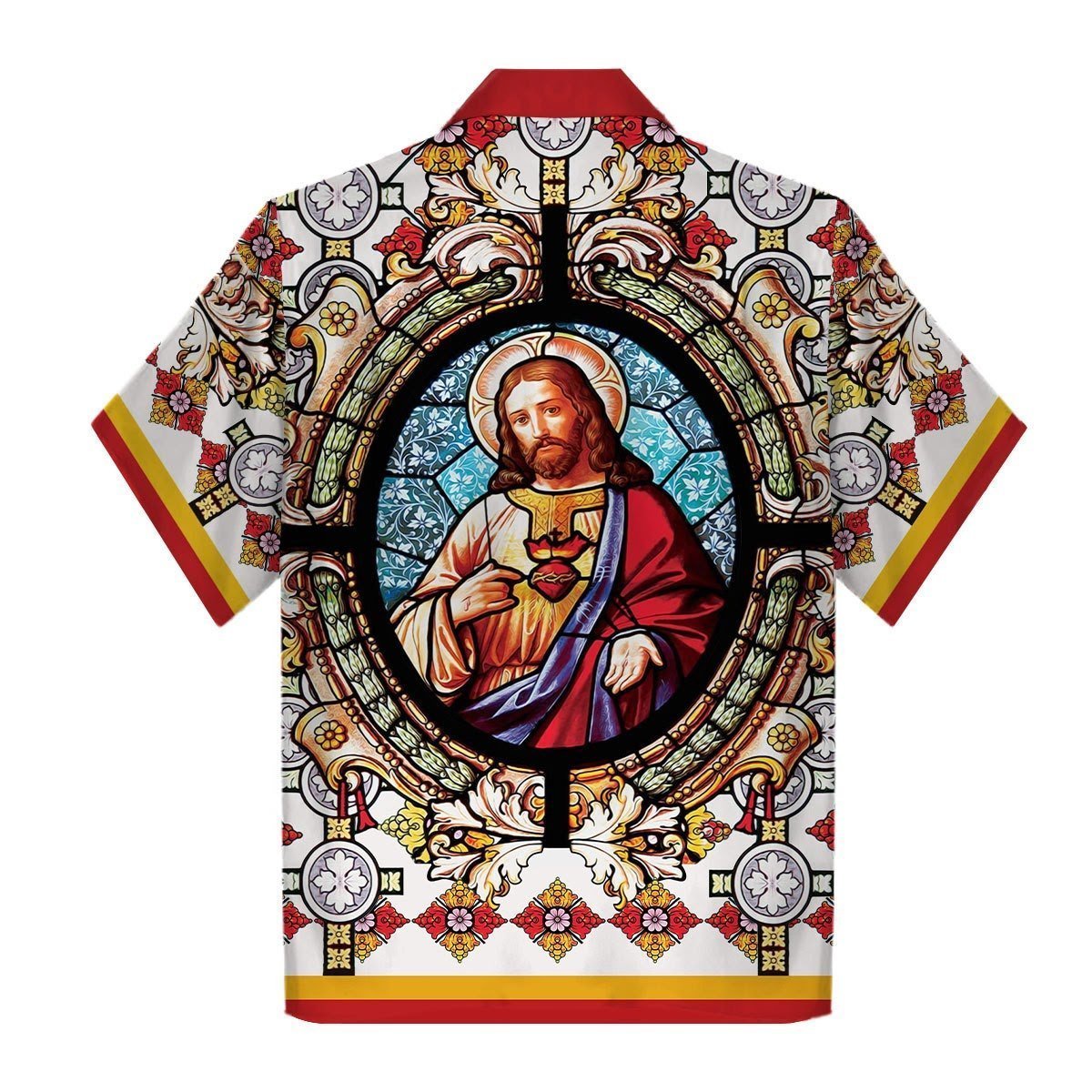 3D Hawaiian Outfit Jesus Shirt