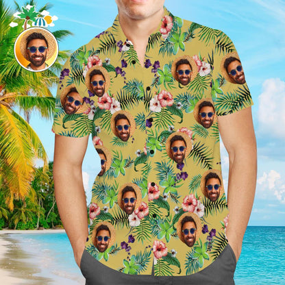 Custom Hawaiian Shirts Beer and Cheers Personalised Aloha Beach Shirt For Men