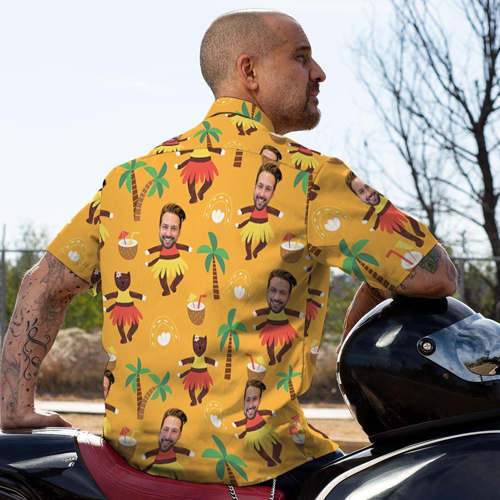 Custom Hawaiian Shirts Funny Men Body Aloha Beach Shirt For Men