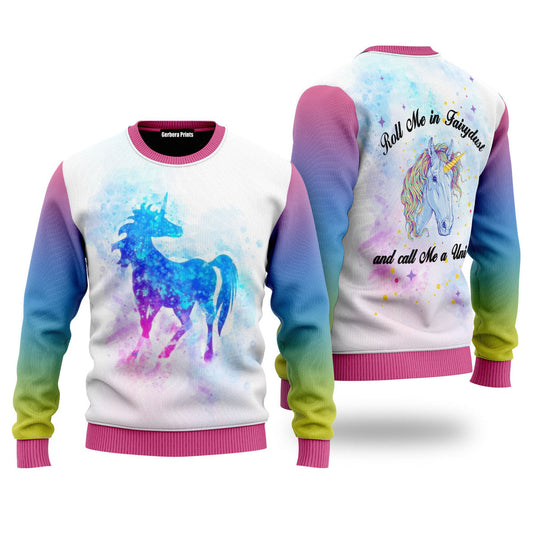 Call Me A Unicorn Ugly Christmas Sweater | For Men & Women | UH2215