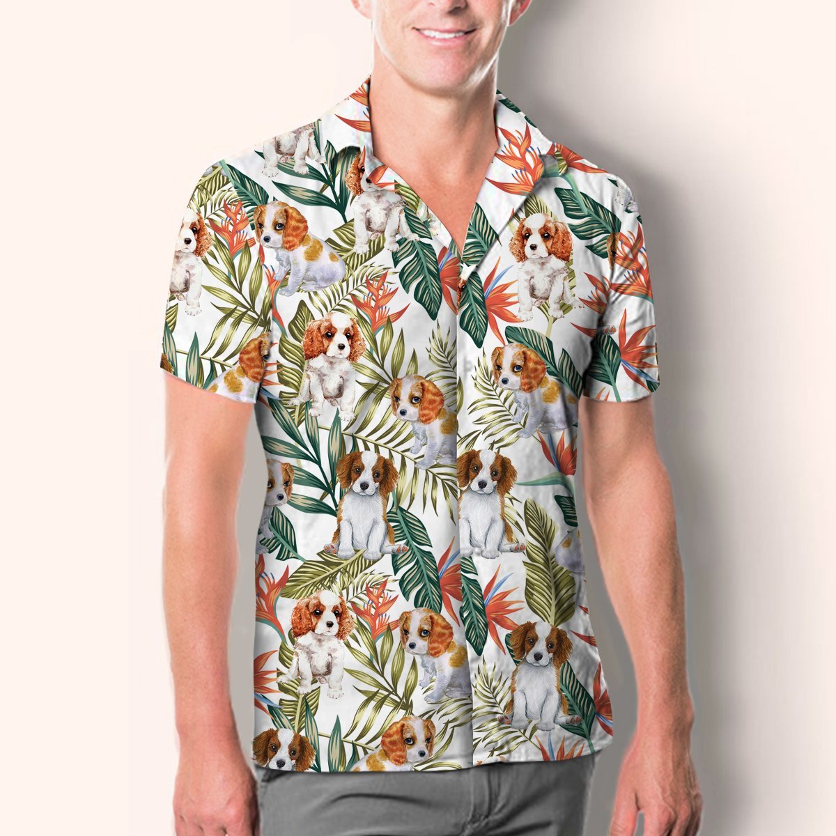 Cavalier King Charles Spaniel - Hawaiian Shirt