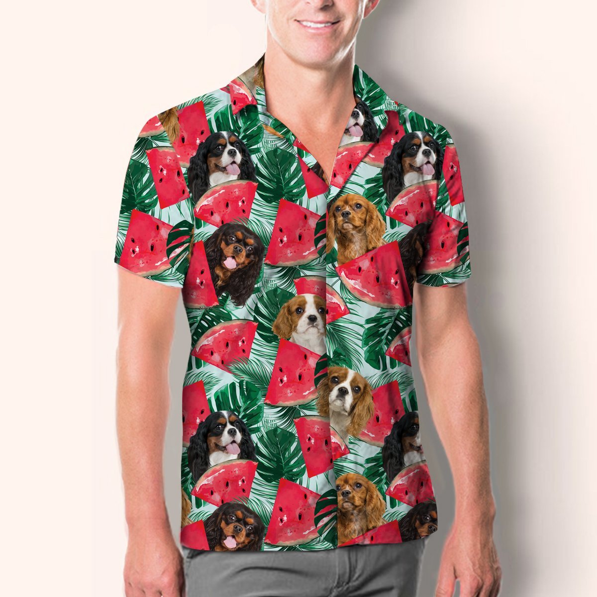 Cavalier King Charles Spaniel - Hawaiian Shirt